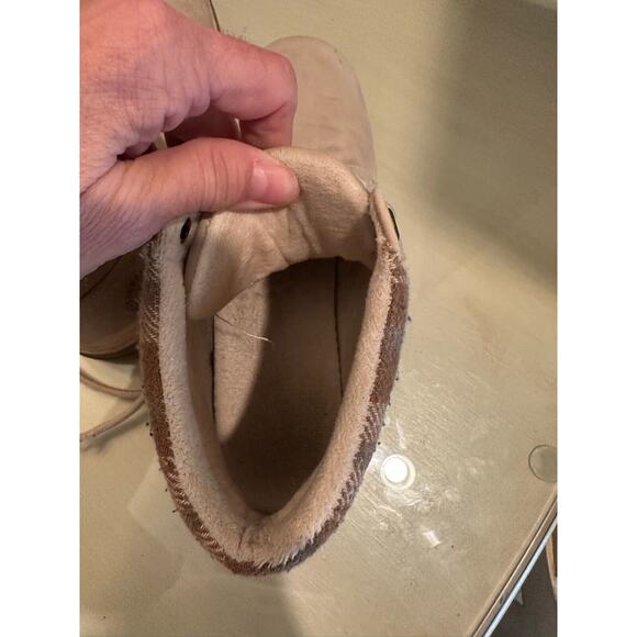 Anjou Femme Womens Hiking Snow Boots Lace Up‎ Round Toe Ankle Fleece Lined - Picture 7 of 12